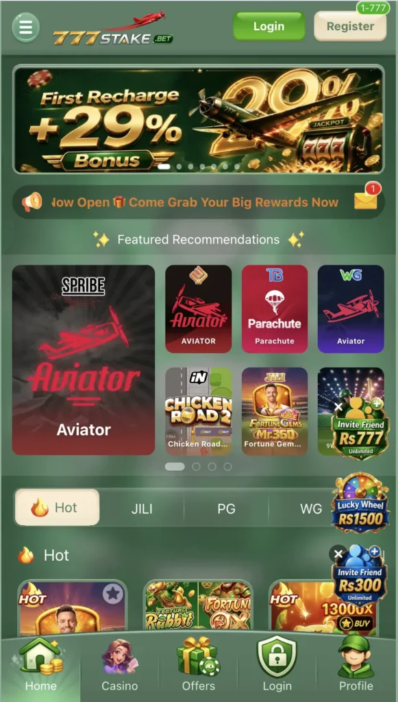 777Stake Game - Real Money App
