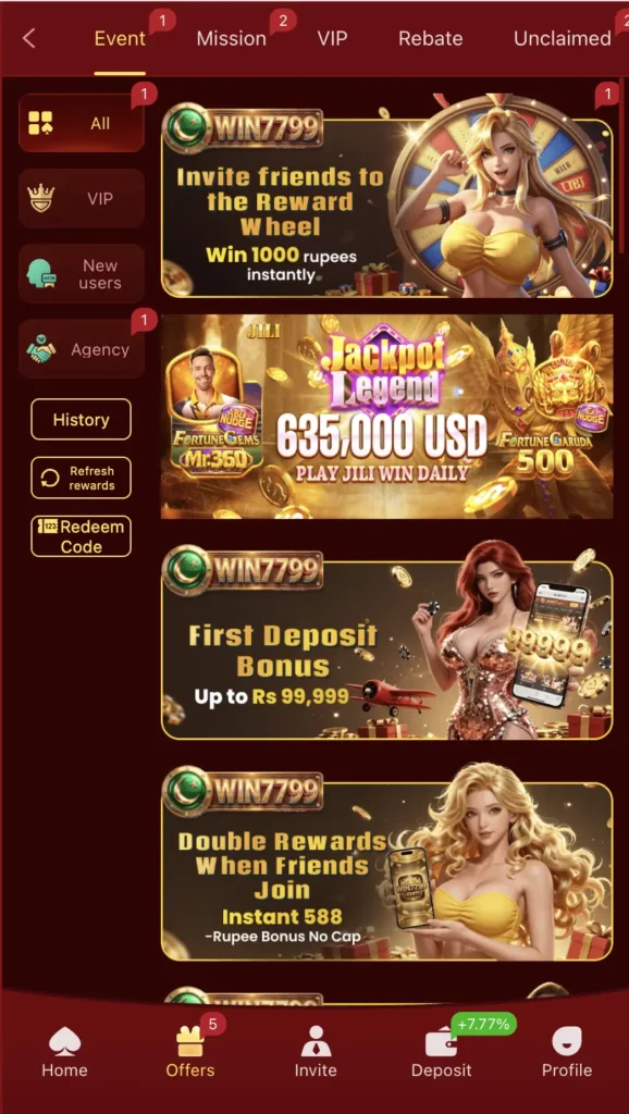 Win7799 Game App