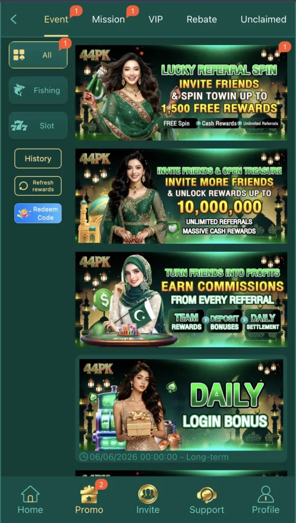 44PK Game App