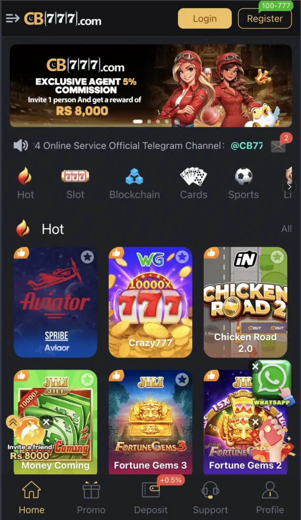 CB777 Game - Online Earning App