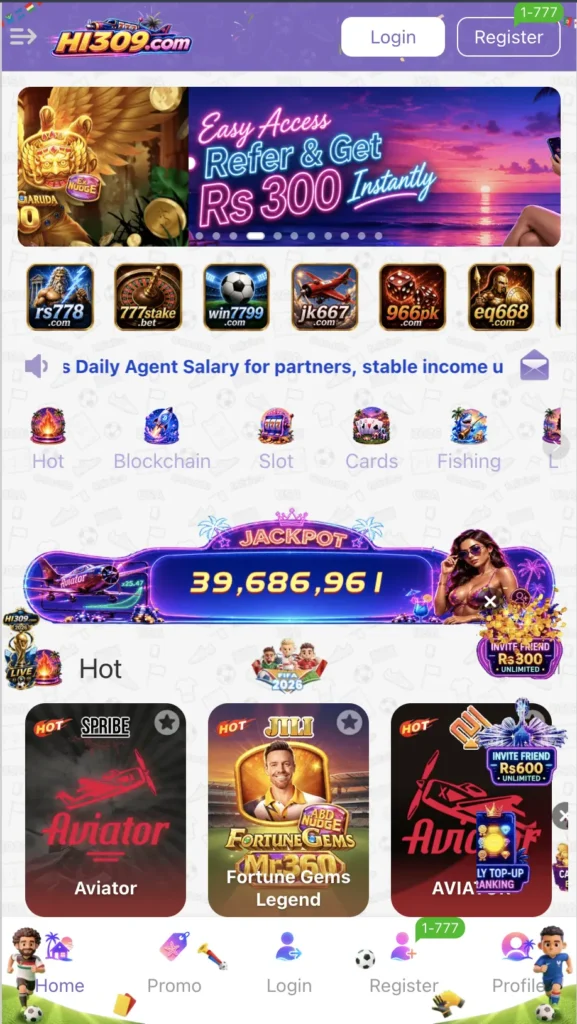 HI309 Game - Real Money App